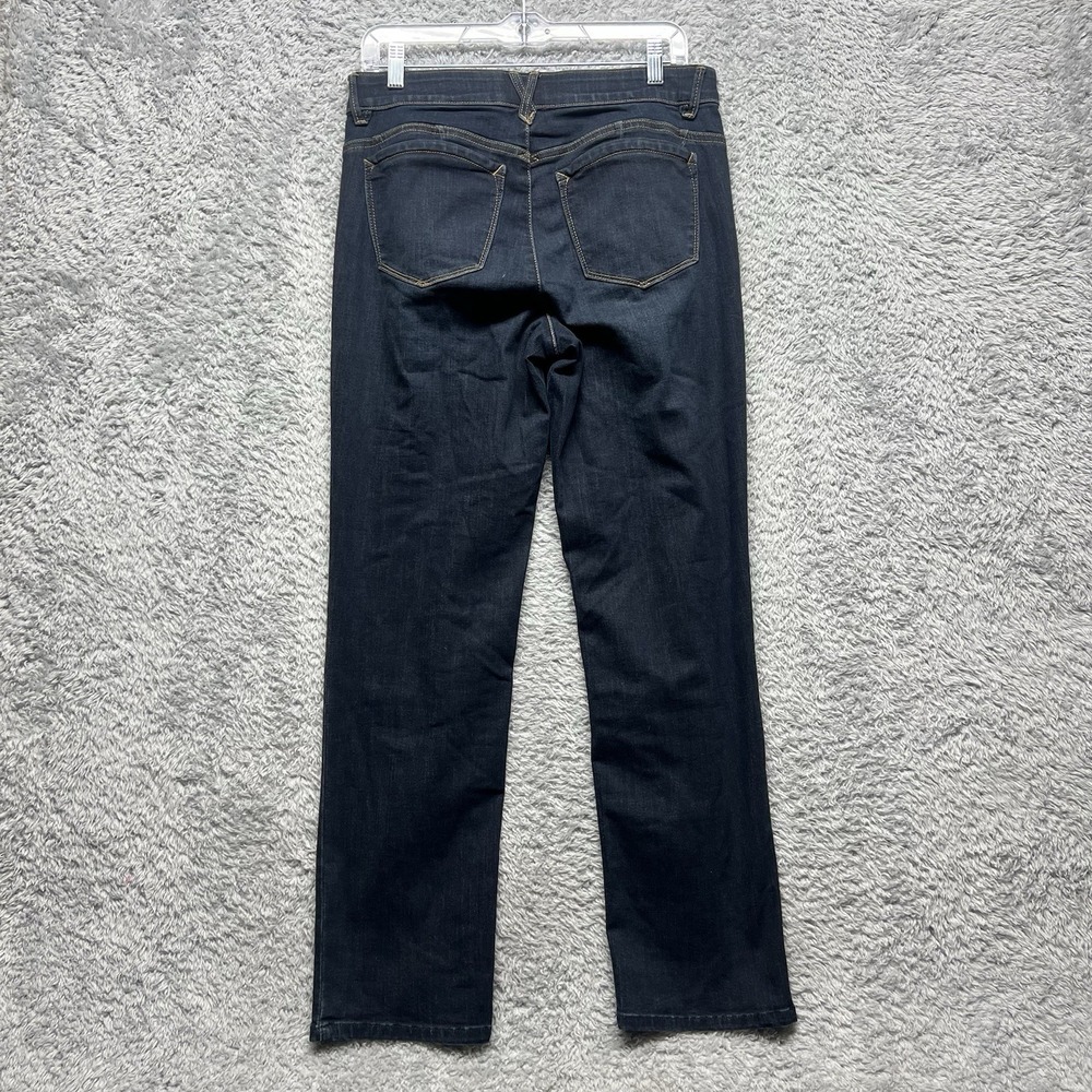 Democracy Ab Technology Jeans Womens 10 Blue Straight Fit Slimming Shaping‎